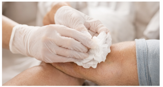 Wundversorgung durch das Vitalzentrum